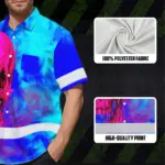hi-vis-hawaiian-shirt-reflective-tapes-blue-pink-skull-custom-name-111fa.webp