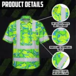 hi-vis-hawaiian-shirt-reflective-tapes-green-neon-blue-frog-custom-4e119.webp