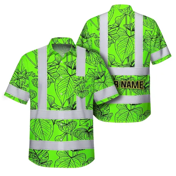 hi-vis-hawaiian-shirt-reflective-tapes-green-neon-flowers-custom-2783d.webp
