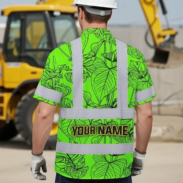 hi-vis-hawaiian-shirt-reflective-tapes-green-neon-flowers-custom-54011.webp