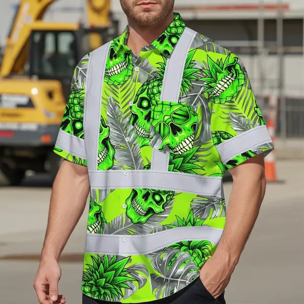 hi-vis-hawaiian-shirt-reflective-tapes-green-neon-grey-skull-a44db.webp