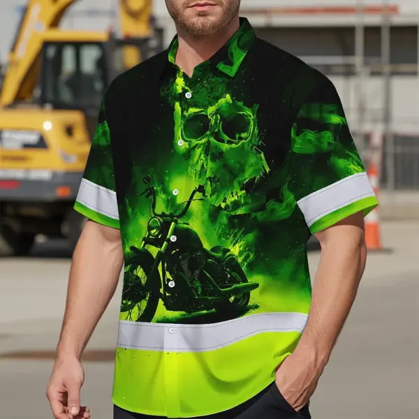 hi-vis-hawaiian-shirt-reflective-tapes-green-neon-motobike-skull-afc1b.webp