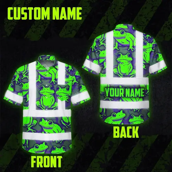 hi-vis-hawaiian-shirt-reflective-tapes-green-neon-violet-frog-custom-5ed86.webp