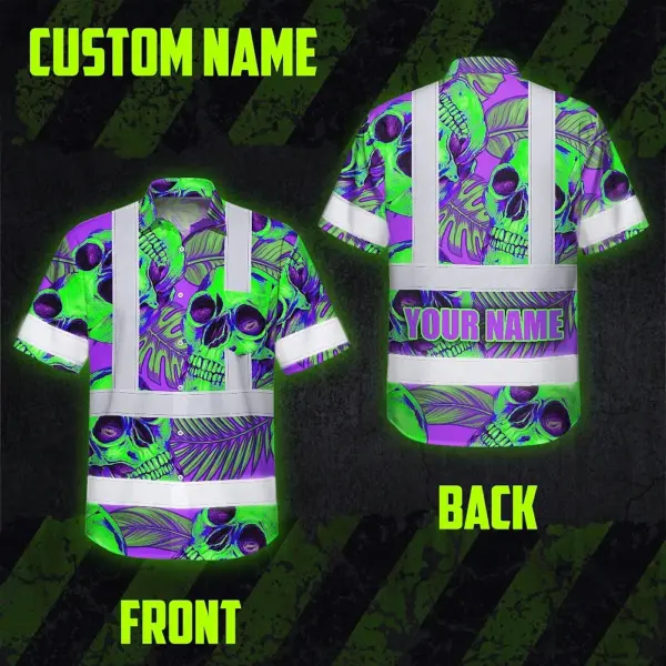 hi-vis-hawaiian-shirt-reflective-tapes-green-neon-violet-skull-22e2c.webp