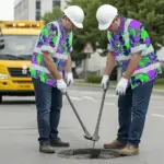 hi-vis-hawaiian-shirt-reflective-tapes-green-neon-violet-skull-b9010.webp