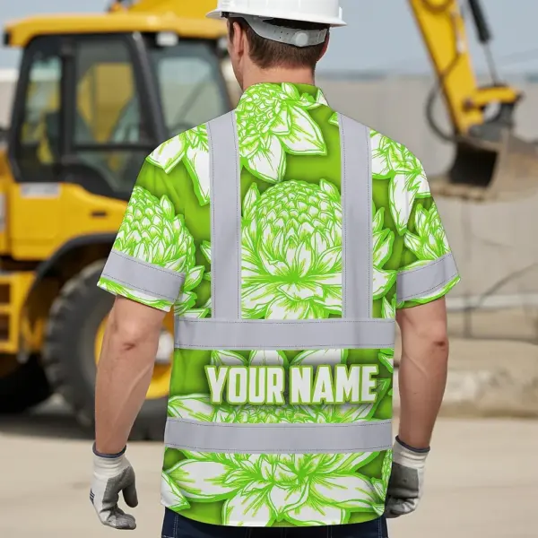 hi-vis-hawaiian-shirt-reflective-tapes-green-neon-white-protea-54529.webp