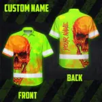 hi-vis-hawaiian-shirt-reflective-tapes-green-orange-skull-custom-36c47.webp