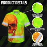 hi-vis-hawaiian-shirt-reflective-tapes-green-orange-skull-custom-644fa.webp