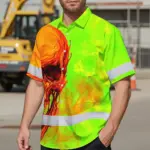 hi-vis-hawaiian-shirt-reflective-tapes-green-orange-skull-custom-dbc96.webp