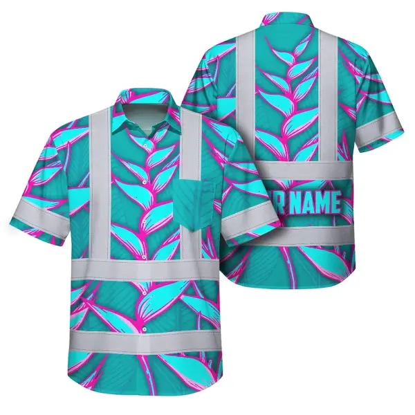 hi-vis-hawaiian-shirt-reflective-tapes-pink-neon-blue-heliconia-7dc57.webp