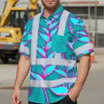hi-vis-hawaiian-shirt-reflective-tapes-pink-neon-blue-heliconia-ad18f.webp