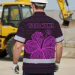hi-vis-hawaiian-shirt-reflective-tapes-pink-neon-flower-polynesian-99b2e.webp