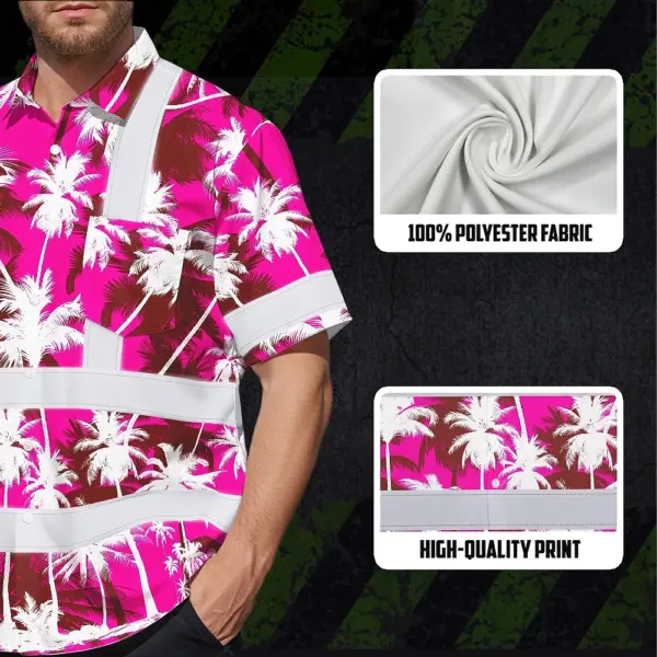 hi-vis-hawaiian-shirt-reflective-tapes-pink-neon-flowers-custom-name-38b91.webp