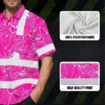 hi-vis-hawaiian-shirt-reflective-tapes-pink-neon-flowers-custom-name-d0aed.webp