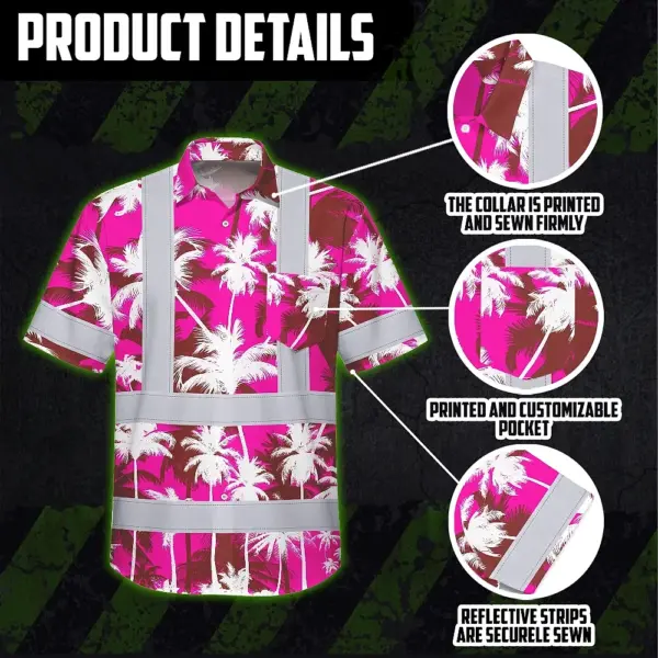 hi-vis-hawaiian-shirt-reflective-tapes-pink-neon-flowers-custom-name-d33fa.webp