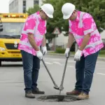 hi-vis-hawaiian-shirt-reflective-tapes-pink-neon-hibiscus-custom-7e77b.webp