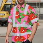 hi-vis-hawaiian-shirt-reflective-tapes-pink-neon-red-anthurium-624e6.webp
