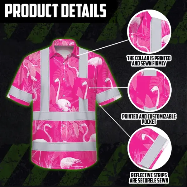 hi-vis-hawaiian-shirt-reflective-tapes-pink-neon-white-flamingo-6792a.webp