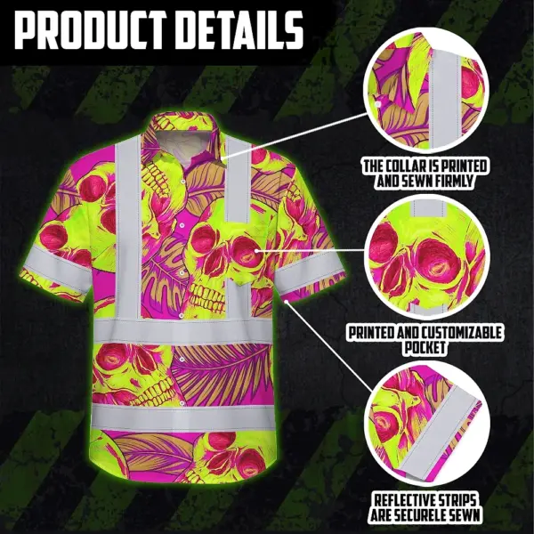 hi-vis-hawaiian-shirt-reflective-tapes-pink-neon-yellow-skull-custom-8a99f.webp