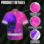 hi-vis-hawaiian-shirt-reflective-tapes-pink-violet-skull-custom-name-83810.webp