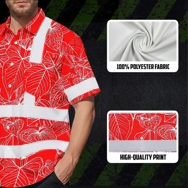 hi-vis-hawaiian-shirt-reflective-tapes-red-neon-flowers-custom-name-2538c.webp