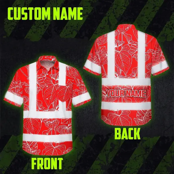 hi-vis-hawaiian-shirt-reflective-tapes-red-neon-flowers-custom-name-3d371.webp