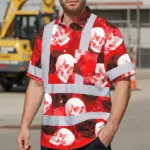hi-vis-hawaiian-shirt-reflective-tapes-red-neon-white-skull-custom-e2763.webp