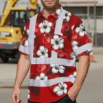 hi-vis-hawaiian-shirt-reflective-tapes-red-white-hibiscus-custom-b0927.webp
