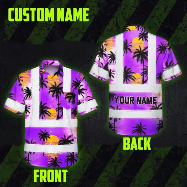 hi-vis-hawaiian-shirt-reflective-tapes-violet-neon-flowers-custom-3b016.webp