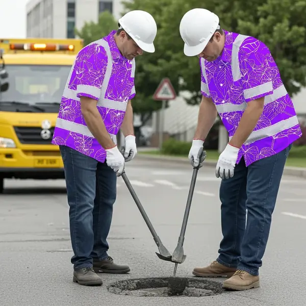 hi-vis-hawaiian-shirt-reflective-tapes-violet-neon-flowers-custom-f31d9.webp