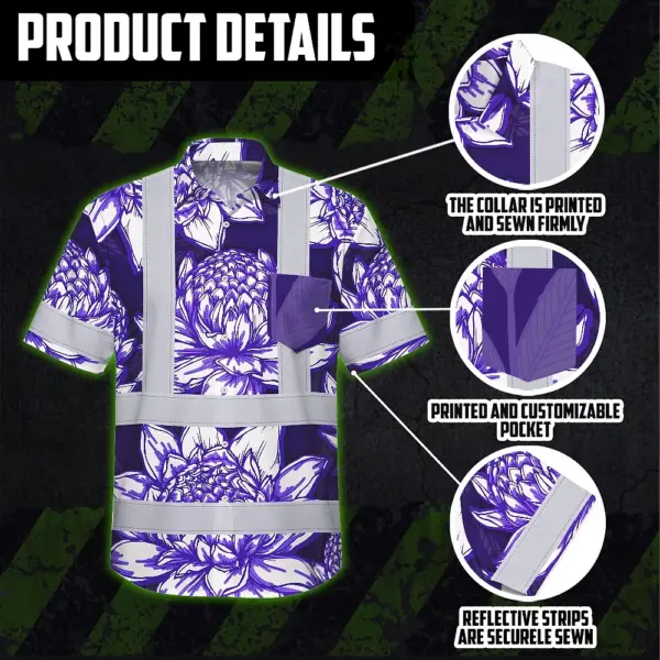hi-vis-hawaiian-shirt-reflective-tapes-violet-neon-white-protea-f9951.webp
