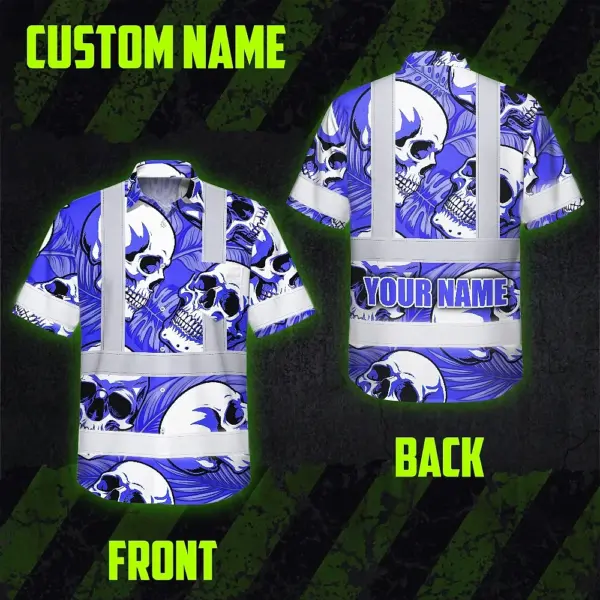 hi-vis-hawaiian-shirt-reflective-tapes-white-blue-skull-custom-name-5bc5f.webp
