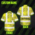 hi-vis-hawaiian-shirt-reflective-tapes-yellow-neon-flowers-custom-b6418.webp