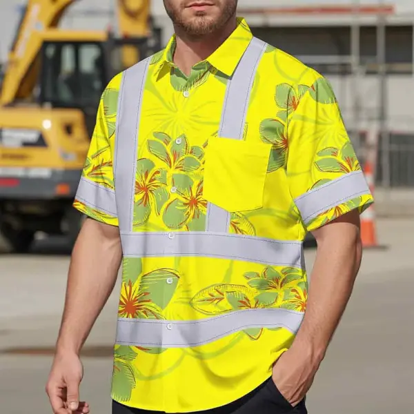 hi-vis-hawaiian-shirt-reflective-tapes-yellow-neon-grey-plumeria-16d6f.webp