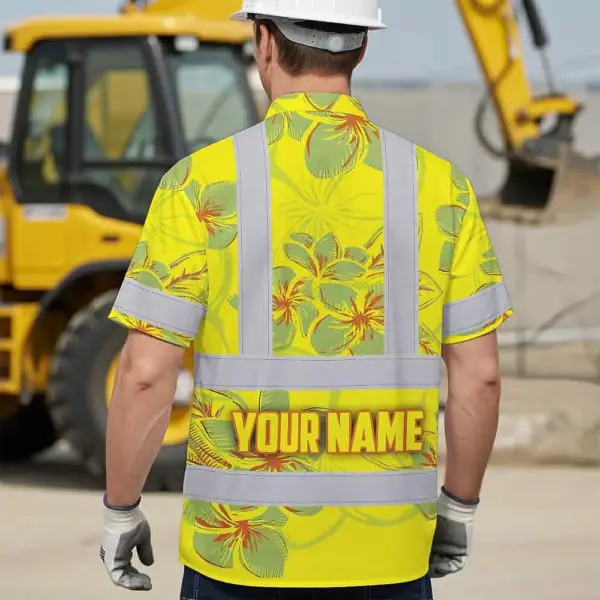 hi-vis-hawaiian-shirt-reflective-tapes-yellow-neon-grey-plumeria-64f14.webp