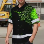 hi-vis-hawaiian-shirt-reflective-viking-with-chain-green-neon-custom-2272b.webp