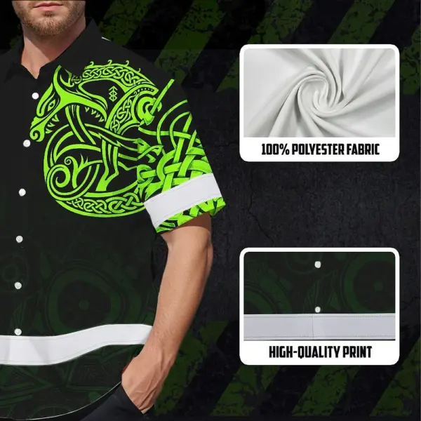 hi-vis-hawaiian-shirt-reflective-viking-wolf-green-neon-custom-name-99d62.webp