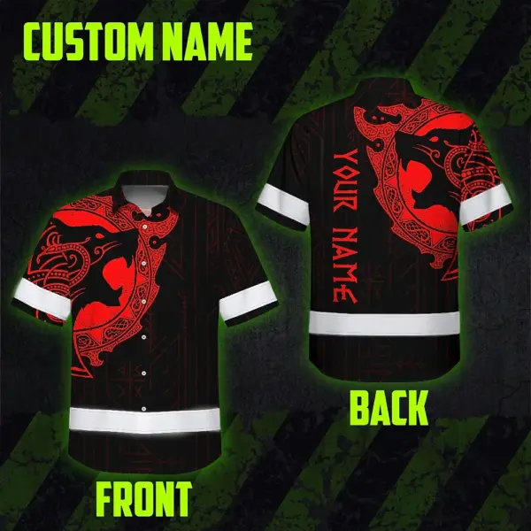 hi-vis-hawaiian-shirt-reflective-viking-wolf-red-neon-custom-name-e732d.webp