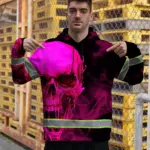hi-vis-hoodie-reflective-tapes-black-and-pink-neon-skull-custom-name-2a37d.webp