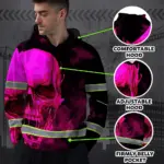 hi-vis-hoodie-reflective-tapes-black-and-pink-neon-skull-custom-name-da53c.webp