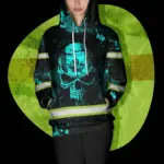 hi-vis-hoodie-reflective-tapes-blue-neon-skull-paint-flakes-canada-ab389.webp