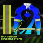hi-vis-hoodie-reflective-tapes-gradient-blue-neon-canada-flag-custom-d8217.webp