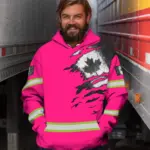 hi-vis-hoodie-reflective-tapes-pink-neon-scratch-canada-flag-custom-57f37.webp