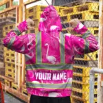 hi-vis-hoodie-reflective-tapes-pink-neon-white-flamingo-custom-name-85a27.webp