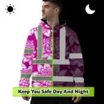 hi-vis-hoodie-reflective-tapes-pink-neon-white-protea-custom-name-e6c01.webp