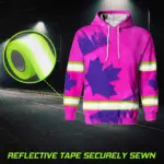 hi-vis-hoodie-reflective-tapes-pink-violet-canada-flag-custom-name-1704a.webp