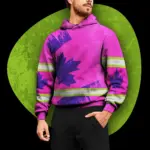 hi-vis-hoodie-reflective-tapes-pink-violet-canada-flag-custom-name-fb13b.webp