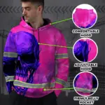 hi-vis-hoodie-reflective-tapes-pink-violet-skull-custom-name-safety-adddf.webp