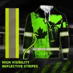 hi-vis-jacket-reflective-green-neon-canada-flag-and-skull-custom-6c8d7.webp