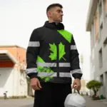 hi-vis-jacket-waterproof-black-green-canada-flag-custom-name-safety-b6b19.webp
